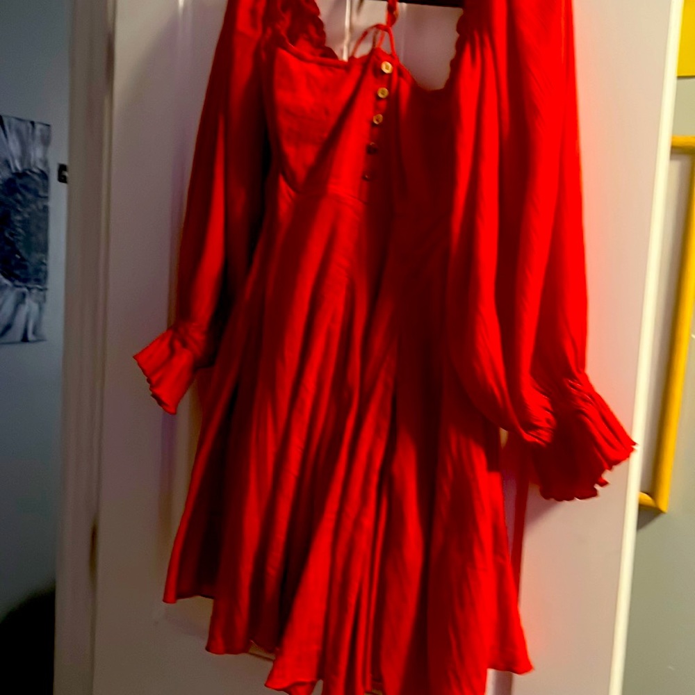Beautiful red dress